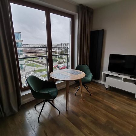 Nowoczesny Apartament Z Widokiem Apartment Warsaw Exterior photo