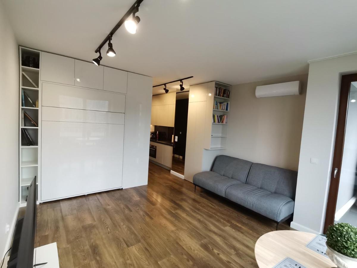 Nowoczesny Apartament Z Widokiem Apartment Warsaw Exterior photo