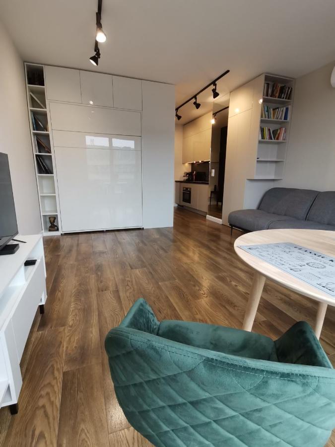 Nowoczesny Apartament Z Widokiem Apartment Warsaw Exterior photo