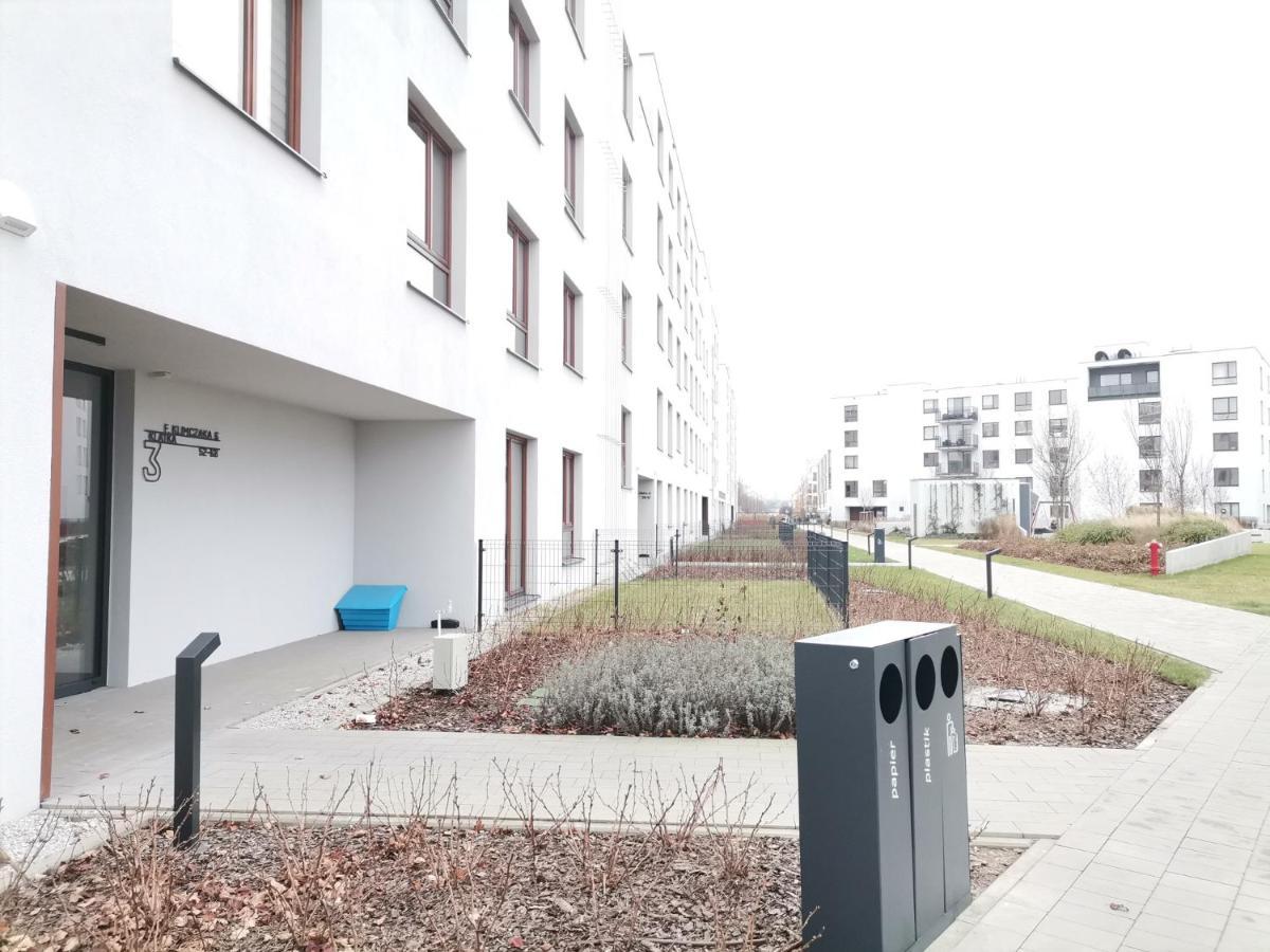 Nowoczesny Apartament Z Widokiem Apartment Warsaw Exterior photo