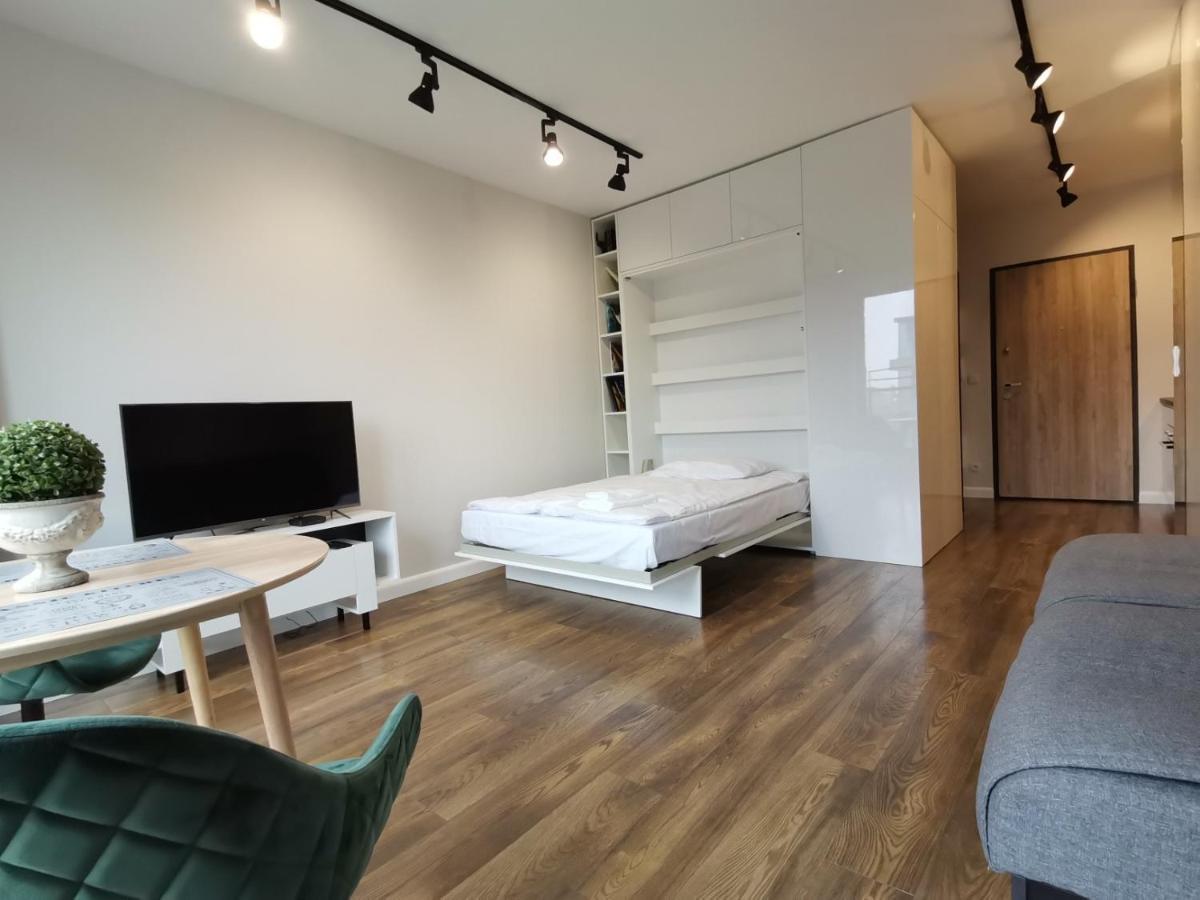Nowoczesny Apartament Z Widokiem Apartment Warsaw Exterior photo