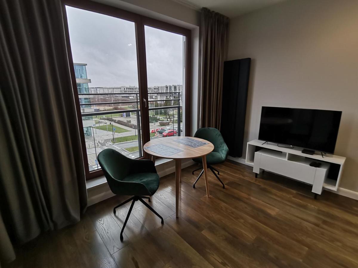 Nowoczesny Apartament Z Widokiem Apartment Warsaw Exterior photo